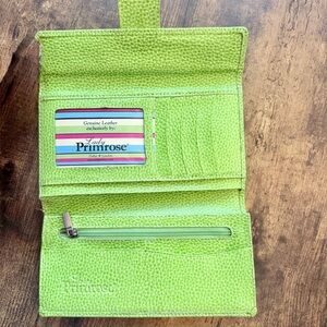 Green Leather Wallet